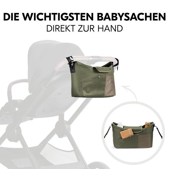 Hauck Universal Kinderwagen Organizer - Olive