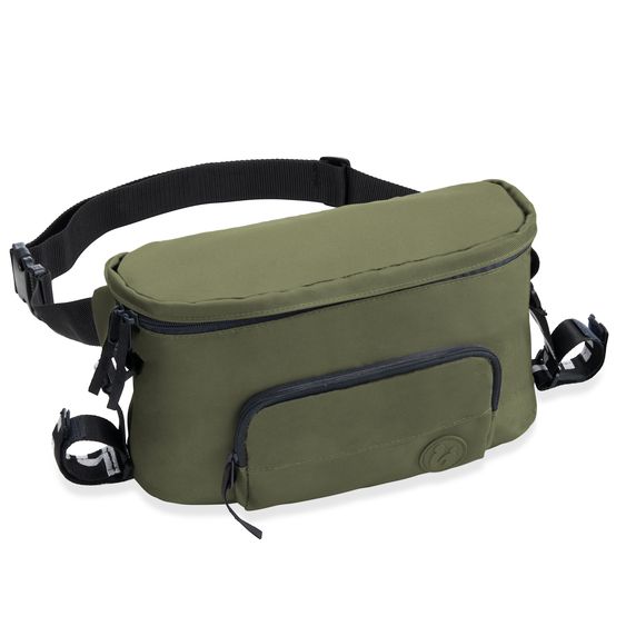 Hauck Universal Kinderwagen Organizer und Bauchtasche - Pushchair Hip Bag - Olive