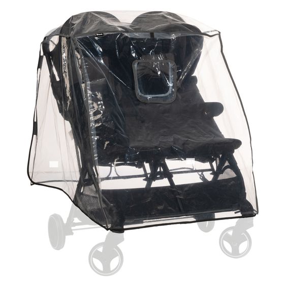 Hauck Universal rain cover for sibling prams / twin buggies