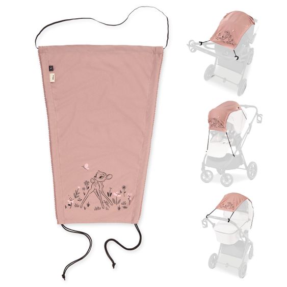 Hauck Universal sun sail for stroller - Disney - Bambi Rose