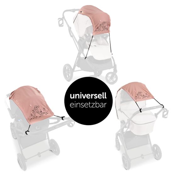 Hauck Universal sun sail for stroller - Disney - Bambi Rose