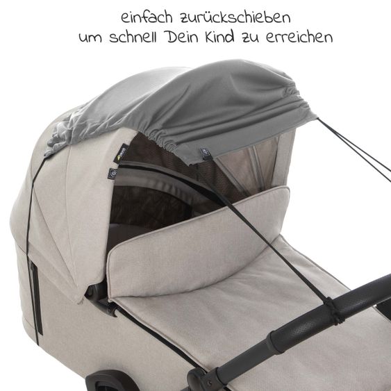 Hauck Vela parasole universale per passeggino - Grigio