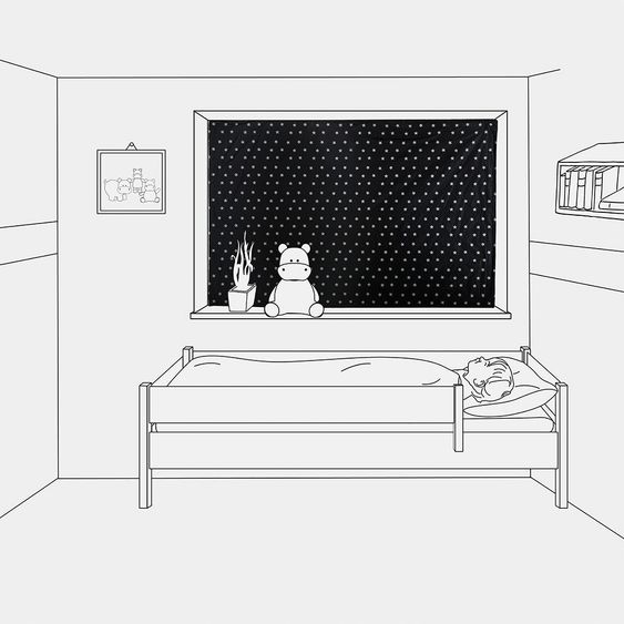 Hauck Verdunklungs-Vorhang - Curtain Me