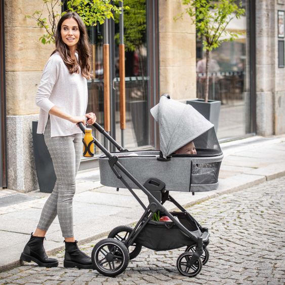 Hauck Babywanne Vision X - Melange Grey