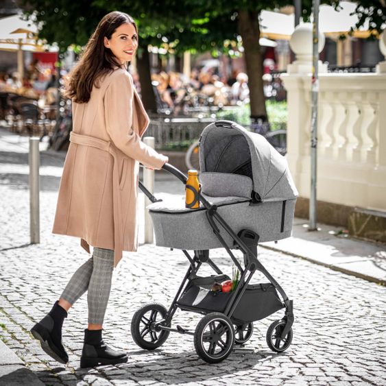 Hauck Babywanne Vision X - Melange Grey