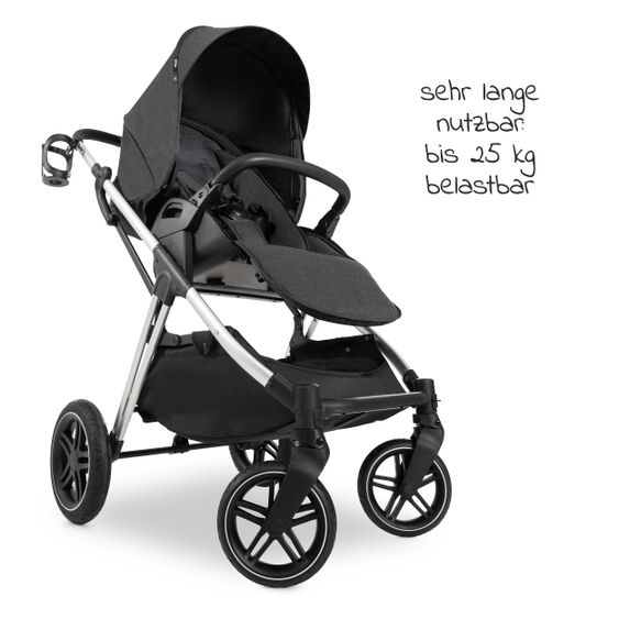 Hauck Sitzeinheit Vision X - Melange Black