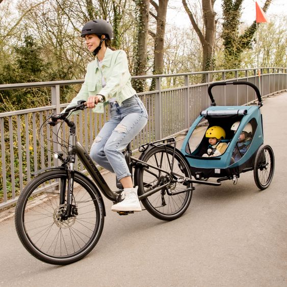 Hauck Zusatz- Fahrradkupplung für Dryk Duo Fahrradanhänger