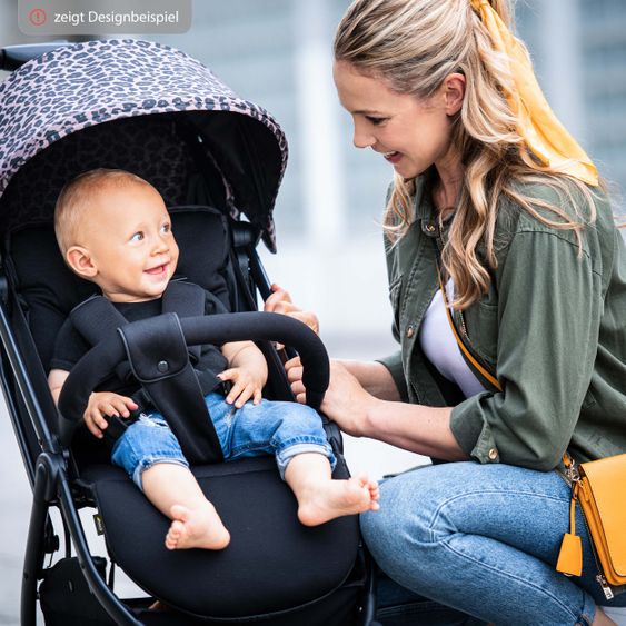 Hauck Tettuccio parasole aggiuntivo per Buggy Swift X - Tettuccio singolo Deluxe - Blu ghiaccio