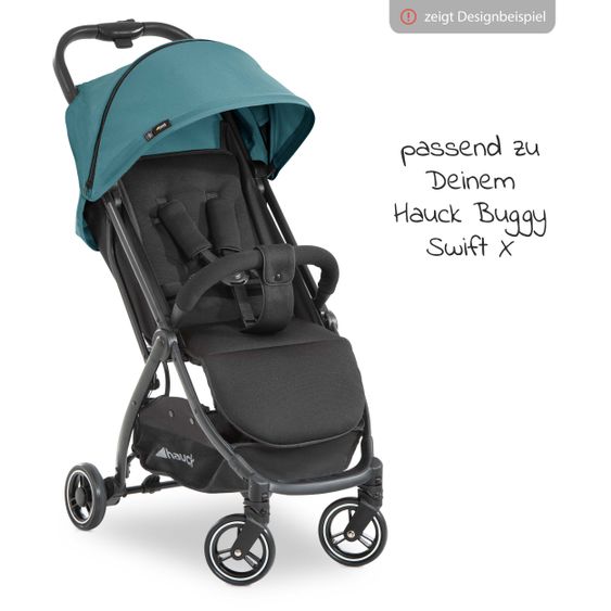 Hauck Zusatz-Sonnenverdeck für Buggy Swift X - Single Deluxe Canopy - Petrol