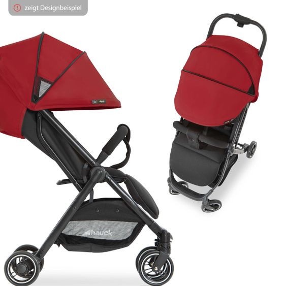 Hauck Zusatz-Sonnenverdeck für Buggy Swift X - Single Deluxe Canopy - Red