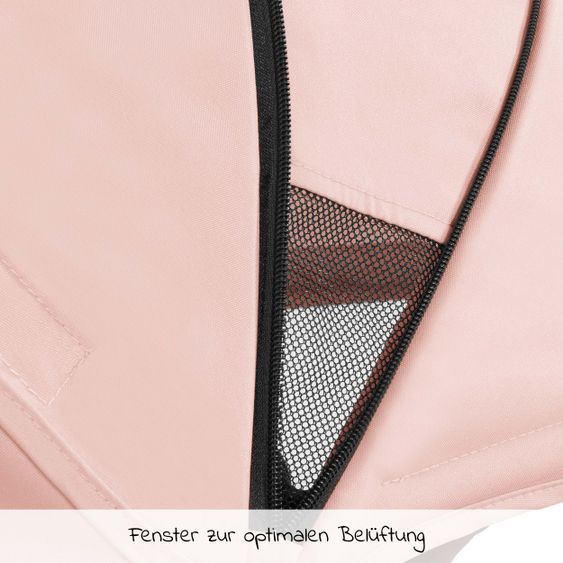 Hauck Zusatz-Sonnenverdeck für Buggy Swift X - Single Deluxe Canopy - Rose
