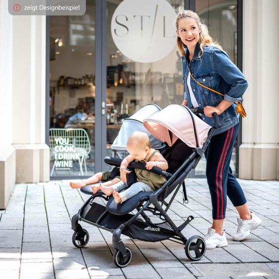 Hauck Zusatz-Sonnenverdeck Swift X Duo Deluxe Canopy - Iceblue