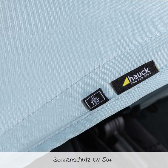 Hauck Zusatz-Sonnenverdeck Swift X Duo Deluxe Canopy - Iceblue