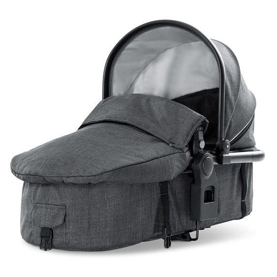 Hauck Zweite Babywanne für Geschwisterwagen Duett 3 - Melange Charcoal
