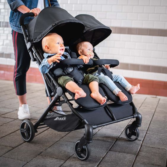 Hauck Twin buggy Swift X Duo (up to 36 kg) - Black