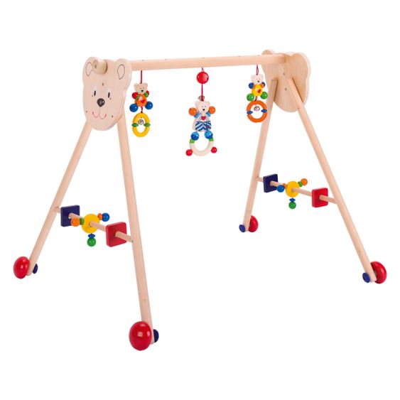 Heimess Greif- und Spieltrainer / Spieltrapez Baby-Fit - Herzbär