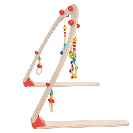Heimess Greif- und Spieltrainer / Spieltrapez Baby-Fit - Regenbogen