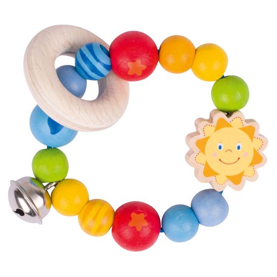 Heimess Greifling Elastik - Sonne - Soft Colors