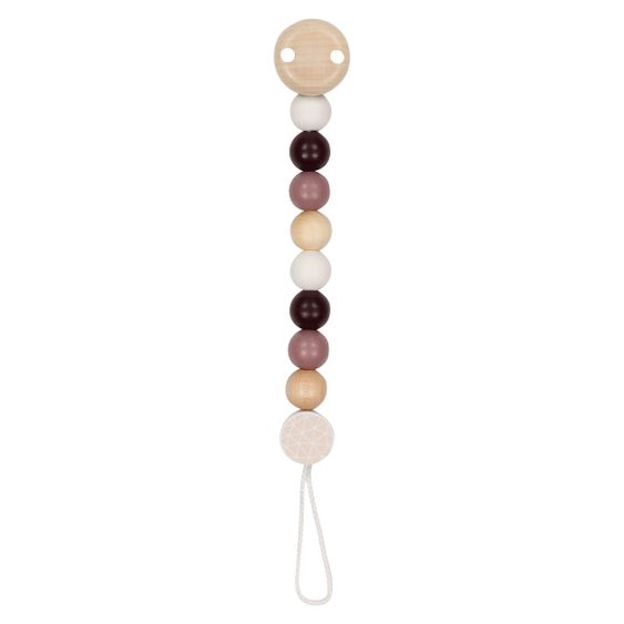 Heimess Schnullerkette aus Holz - Limited Edition - Beere