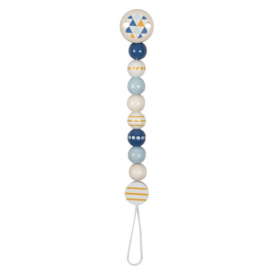 Heimess Schnullerkette aus Holz - Limited Edition - Dunkelblau