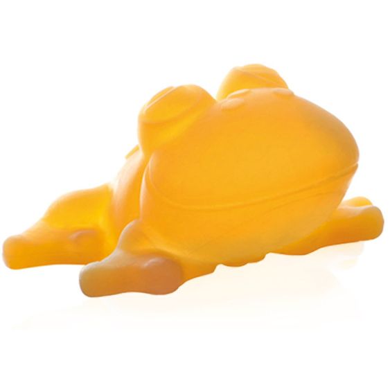 HEVEA Bade-Spielfigur Frosch Fred Kautschuk