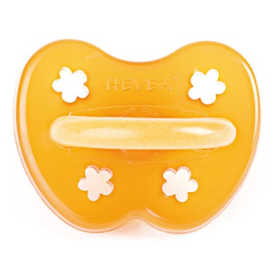 HEVEA Pacifier orthodontic - rubber from 3 M - flower