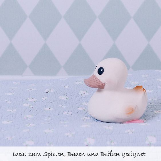 HEVEA Animale da gioco e da bagno Duck Kawan in gomma naturale