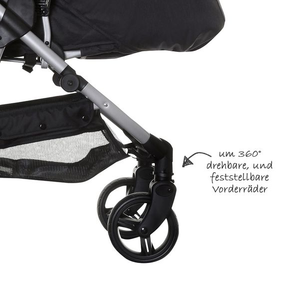 Hoco Kombi-Kinderwagen York - Linen Grey