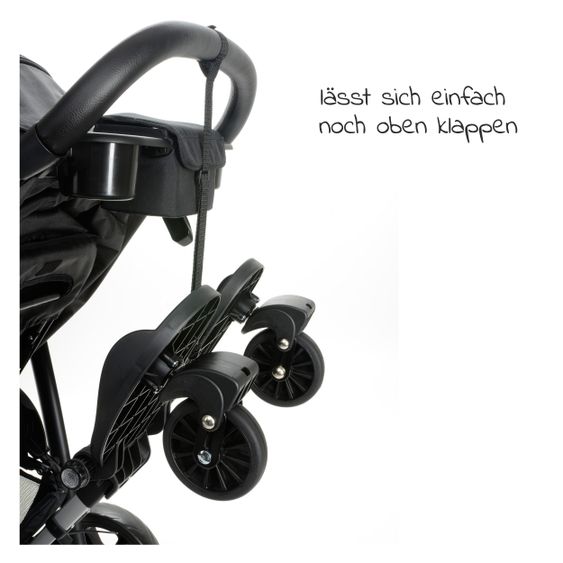Hoco Buggy-Board Bump Rider - Anthracite