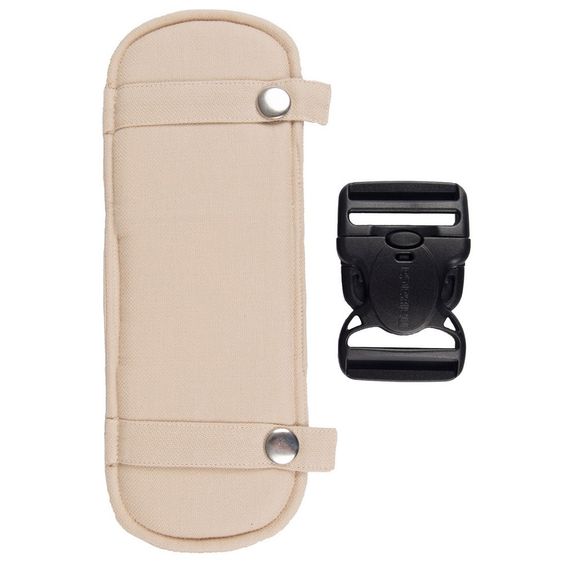 Hoppediz Sicherheitsschnalle Buckle Pad Set - Sand