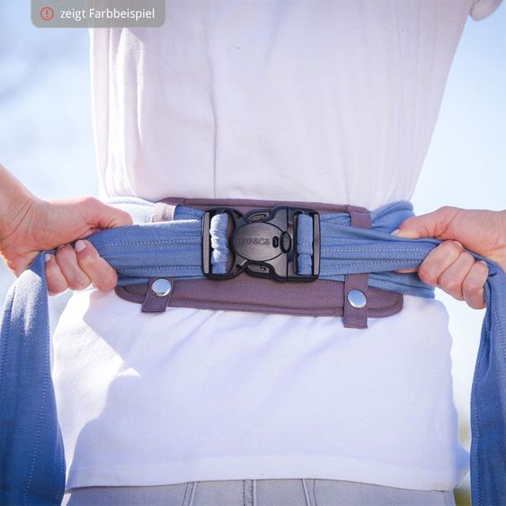 Hoppediz Sicherheitsschnalle Buckle Pad Set - Schwarz