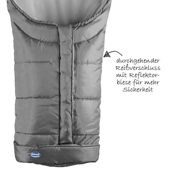HV Hartmann Fleece-Fußsack Urra - Grau