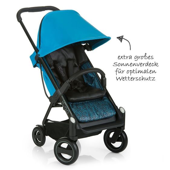 iCoo Buggy Acrobat - Fishbone Blue
