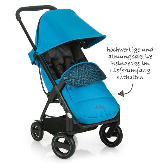 iCoo Buggy Acrobat - Fishbone Blue