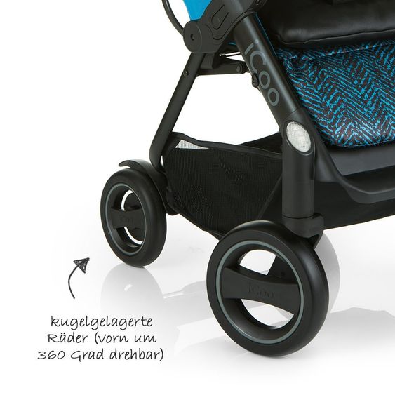 iCoo Buggy Acrobat - Fishbone Blue