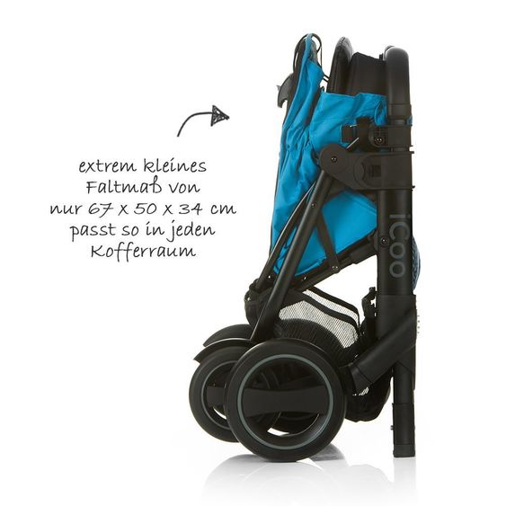 iCoo Buggy Acrobat - Fishbone Blue