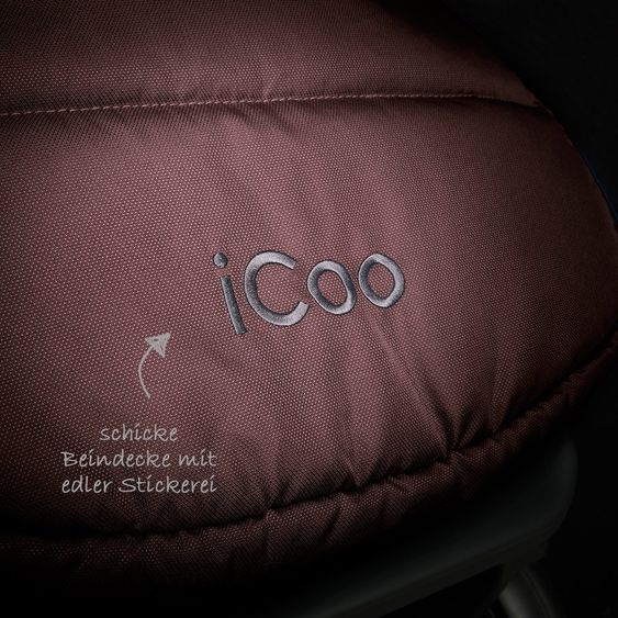 iCoo Buggy Acrobat - Fishbone Bordeaux