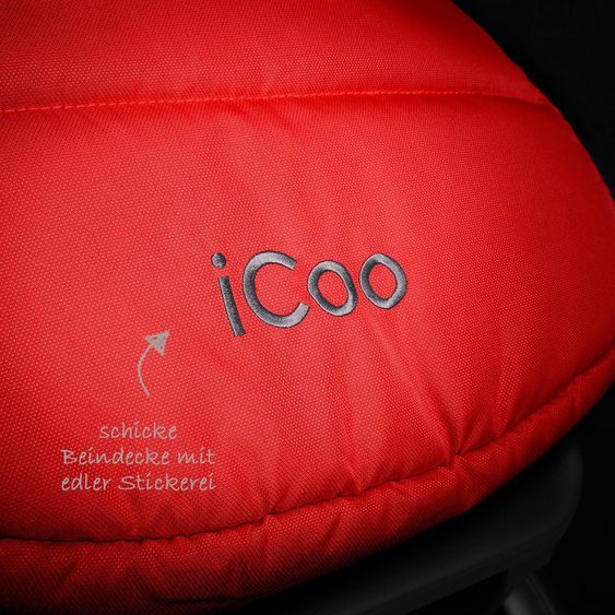 iCoo Buggy Acrobat - Rosso lisca di pesce