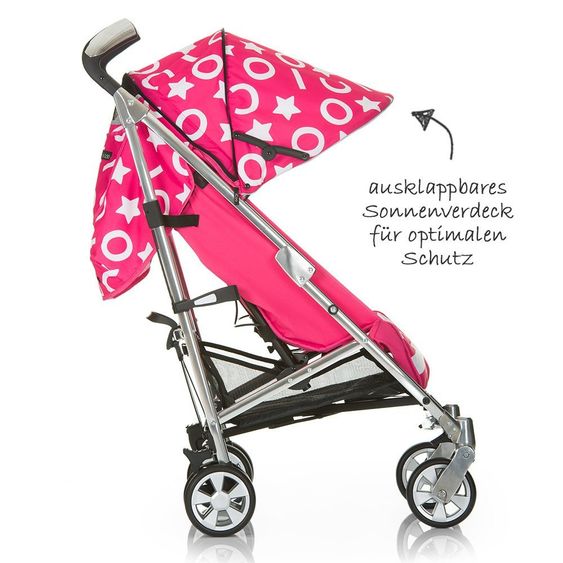 iCoo Buggy Pluto - Stripe Pink