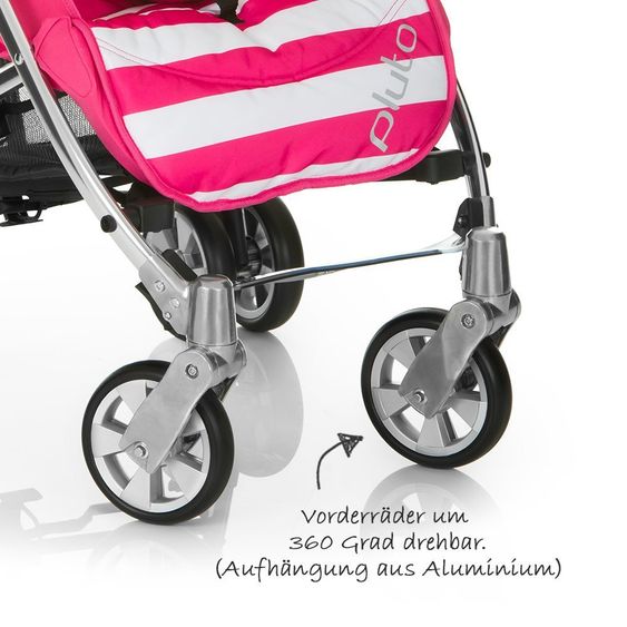 iCoo Buggy Pluto - Stripe Pink