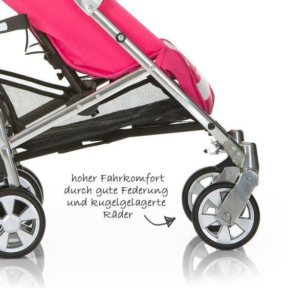 iCoo Buggy Pluto - Stripe Pink