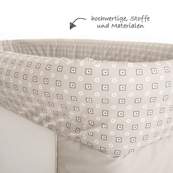 iCoo Hochstuhl, Babyliege und Beistellbett Grow With Me 1-2-3 - Diamond