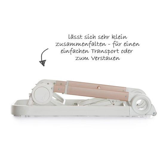 iCoo Hochstuhl, Babyliege und Beistellbett Grow With Me 1-2-3 - Diamond