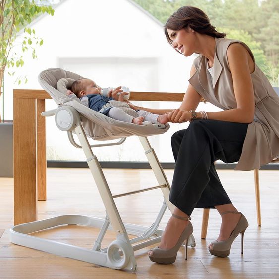 iCoo Hochstuhl, Babyliege und Beistellbett Grow With Me 1-2-3 - Diamond