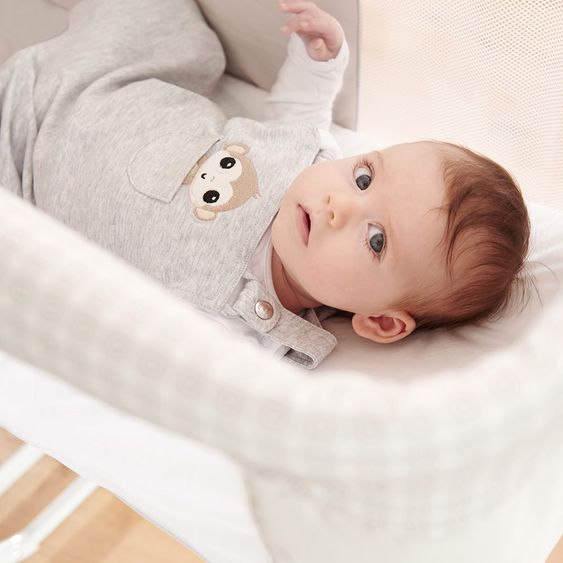 iCoo Hochstuhl, Babyliege und Beistellbett Grow With Me 1-2-3 - Diamond