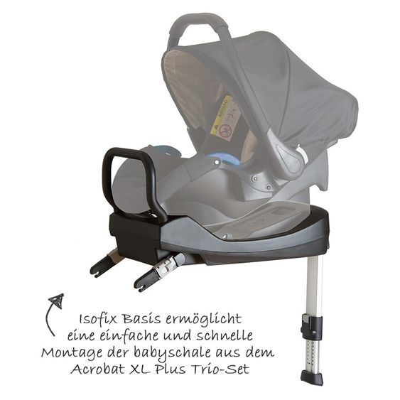 iCoo Isofix-Basis iGuardfix Isofix Base - Black
