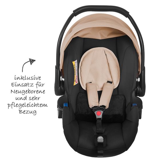 iCoo Kinderwagen-Set Acrobat XL Plus Trioset - Sahara