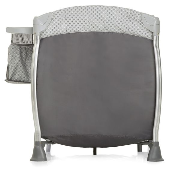 iCoo Reisebett-Set Starlight (inkl. 2. Ebene, Wickelauflage, Pflegebox) - Diamond Grey