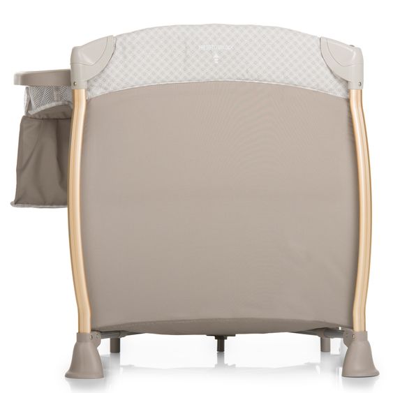 iCoo Reisebett Starlight (inkl. 2. Ebene, Wickelauflage, Pflegebox) - Diamond Beige