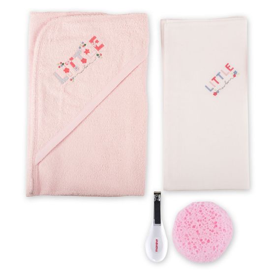 idilbaby Badeset - Little Newborn - Rosa